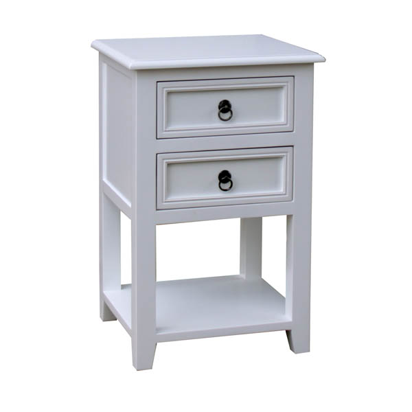 white nightstand